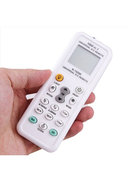 4x Evrensel 1000&#39 I 1 Arada LCD Düşük Güç Tüketimi K-1028E Klima A/c Uzaktan Kumanda Kontrol Cihazı (Yurt Dışından) fırsatları