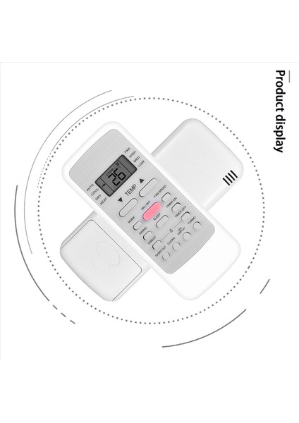 Midea RG51B(1)/EU1 RG51B(2)/E RG51B/E Klima Için 2x Yeni Uzaktan Kumanda (Yurt Dışından) indirimleri