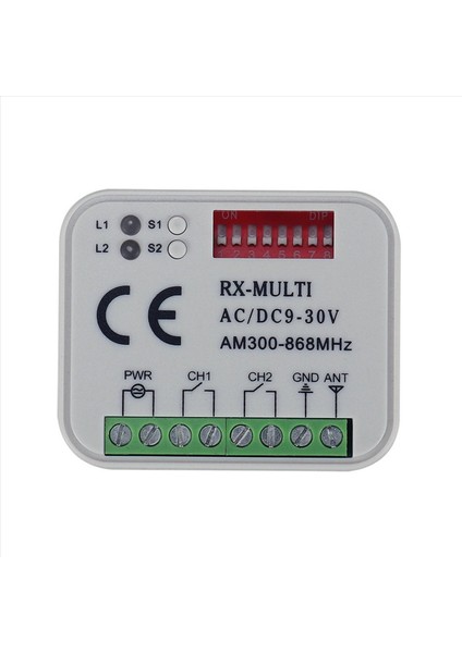 4x Uzaktan Kumanda Anahtarı Alıcısı 300-868MHZ Alıcı Evrensel Ac/dc 9-30V Garaj Kapısı Kontrolü Garaj Anahtarı (Yurt Dışından) modelleri