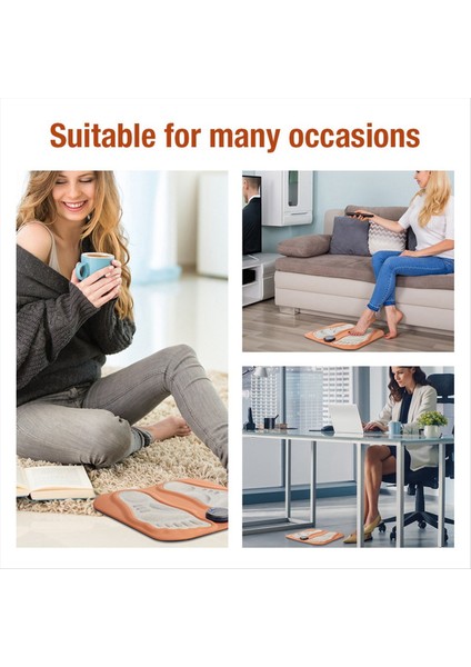 3D Akıllı Ayak Masaj Matı Uzaktan Kumanda Ayak Masajı Kan Dolaşımını Artırır ve Kasları Rahatlatır 29 Ayarlanabilir Seviye (Yurt Dışından) fırsatları