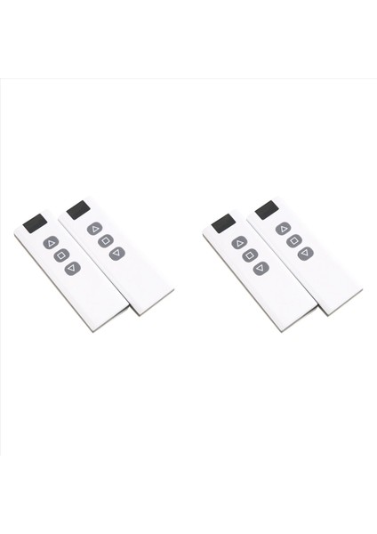 4x RF433MHZ Radyo Frekansı Kablosuz Uzaktan Kumanda Anahtarı Yüksek Güçlü Uzaktan Kumanda Ileri ve Geri Verici (Yurt Dışından)