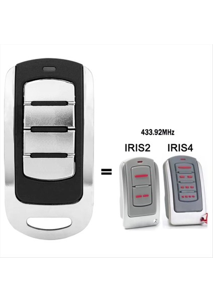 Erreka Irıs2 Irıs4 Garaj Kapı Açıcı Uzaktan Kumanda Çok Frekanslı Haddeleme Kodu Garaj Kapı Açıcı Çoğaltma (Yurt Dışından) modelleri