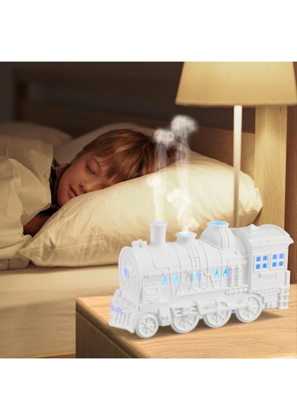 USB Uçucu Yağ Difüzörü 300ML Tren Serin Buharlı Nemlendirici Sessiz Aromaterapi Difüzör Gece Lambası ile Yatak Odası Için (Yurt Dışından) fırsatları