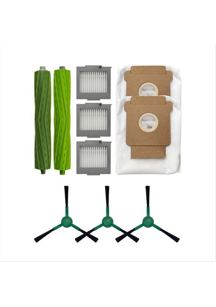 Irobot Roomba Max 705 Vac/ırobot Roomba Plus 504 Vac Yedek Aksesuarlar Ana Fırça Kenar Fırçası Toz Torbası Filtresi (Yurt Dışından) modelleri