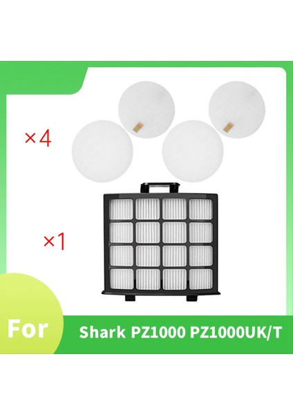 Shark PZ1000 PZ1000UK/T Serisi El Akülü Vac Yedek Parça Aksesuarları Filtre Filtre Pamuk (Yurt Dışından) fiyatları
