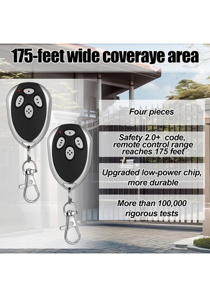 10 Adet Uzaktan Kumanda Kapısı Açacağı Alutech At-4 AR-1-500 An-Motorlar At-4 ASG1000 At4 At 433 Mhz Haddeleme Kodu (Yurt Dışından) fiyatları