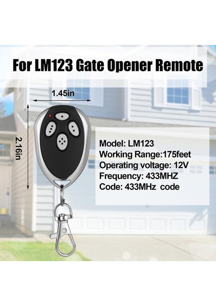 10 Adet Uzaktan Kumanda Kapısı Açacağı Alutech At-4 AR-1-500 An-Motorlar At-4 ASG1000 At4 At 433 Mhz Haddeleme Kodu (Yurt Dışından) modelleri