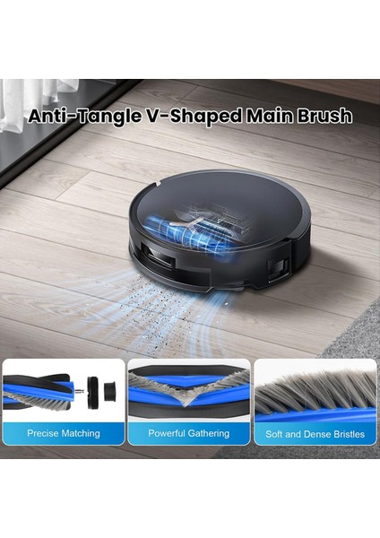 Ana Yan Fırçalar Ecovacs T50 Pro Omnı /T50PRO / T50 Omnı Robot Süpürge Yedek Parçaları Için Paspas Bezlerihepa Filtreler Toz Torbası (Yurt Dışından) fiyatları