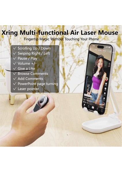 Powerpoint Açılış Konuşması Ppt Ios Android B Için Dokunmatik Yüzeyli Hava Fare Tıklayıcısı Ppt Işaretçisi ile Kablosuz Sunucu Uzaktan Kumandası (Yurt Dışından) modelleri