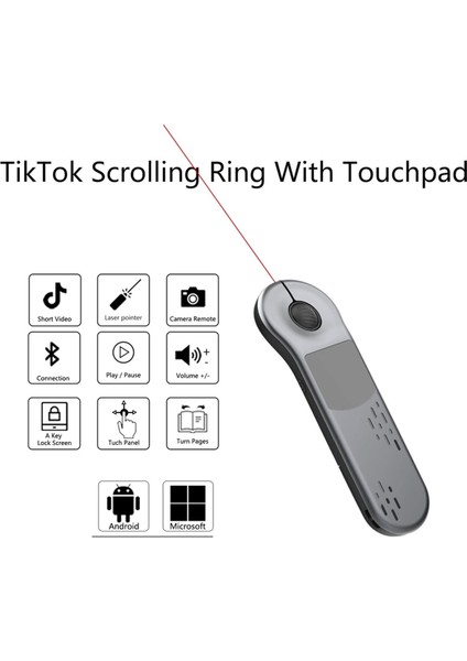 Powerpoint Açılış Konuşması Ppt Ios Android B Için Dokunmatik Yüzeyli Hava Fare Tıklayıcısı Ppt Işaretçisi ile Kablosuz Sunucu Uzaktan Kumandası (Yurt Dışından) indirimleri