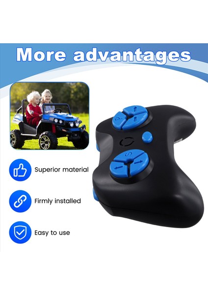 2x Çocuk Elektrikli Araç Fcc Bluetooth 2 4g Uzaktan Kumanda Çocuk Oyuncak Araba Uzaktan Kumanda (Yurt Dışından) fırsatları
