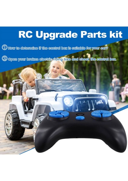 2x Çocuk Elektrikli Araç Fcc Bluetooth 2 4g Uzaktan Kumanda Çocuk Oyuncak Araba Uzaktan Kumanda (Yurt Dışından) indirimleri