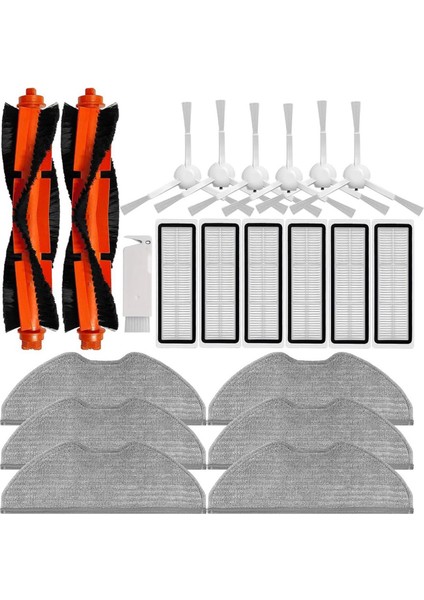 Xiaomi Robot Vakum S40C E101 Temizleme Aksesuarları Yedek Parçalar Için Aksesuar Kiti (Yurt Dışından)