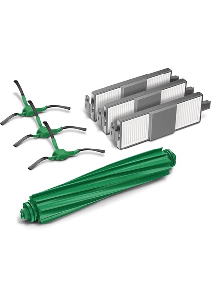 1 Takım Irobot Roomba 205 Dustcompactor Vac Robotlu Süpürge Parçaları Ana Yan Fırça Hepa Filtreleri (Yurt Dışından)