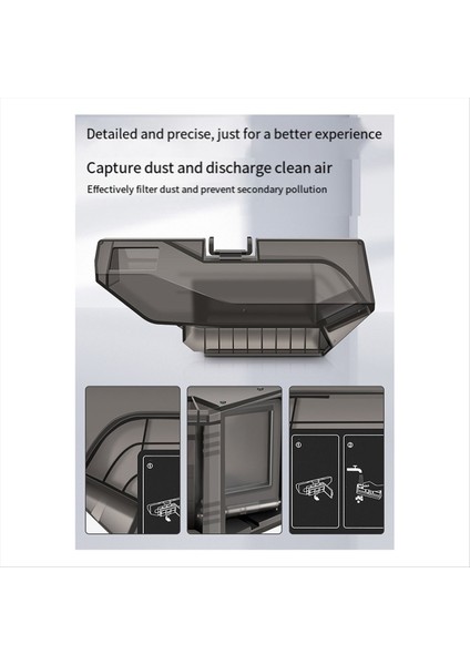 Dreame X50/S50/S40/X40 Gelişmiş Serisi Robot Vakum Toz Kutusu Çöp Kutusu Toz Toplama Kutusu (Yurt Dışından) indirimleri