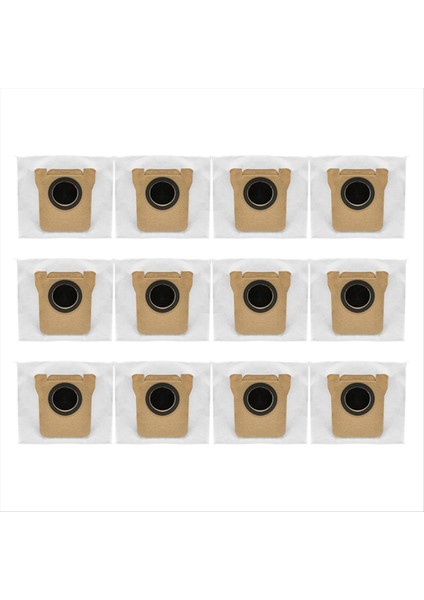 Toz Torbaları Xiaomi Mijia M40S / OV31CN Elektrikli Süpürge Parçaları Yedek Dokunmamış Çöp Torbaları 12 Adet (Yurt Dışından)