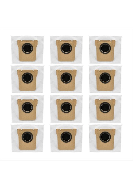 Toz Torbaları Xiaomi Mijia M40S / OV31CN Elektrikli Süpürge Parçaları Yedek Dokunmamış Çöp Torbaları 12 Adet (Yurt Dışından) fiyatları