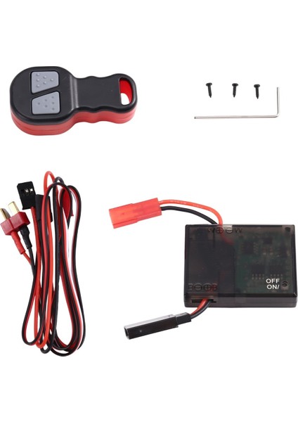 Kablosuz Uzaktan Alıcı Vinç Denetleyici Seti 1/10 Rc Paletli Eksenel SCX10 90046 Redcat Gen8 Trx4 Trx6 Mst Cfx (Yurt Dışından)