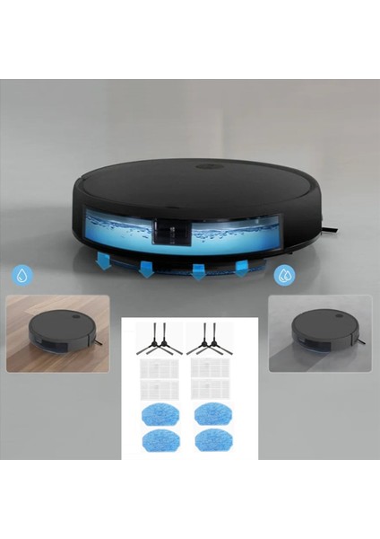 24 Adet Yan Fırça Hepa Filtre Paspas Bezi Midea VCR04G Robot Vakum Yedek Aksesuarlar (Yurt Dışından) indirimleri