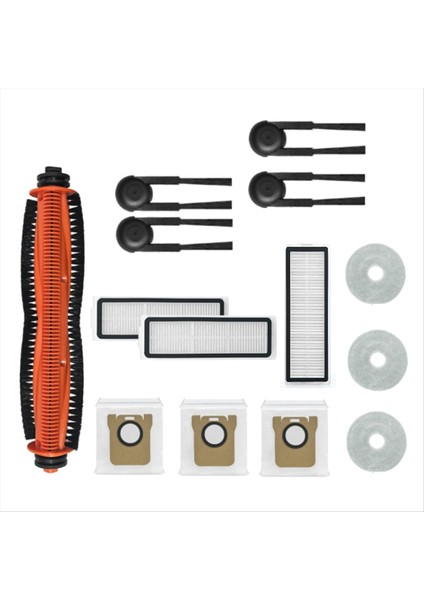 Xiaomi Mijia M40S/OV31CN Vakum Süpürge Aksesuarları Ana Silindir Yan Fırça Hepa Filtre Mop Bez Toz Torbaları (Yurt Dışından) fiyatları