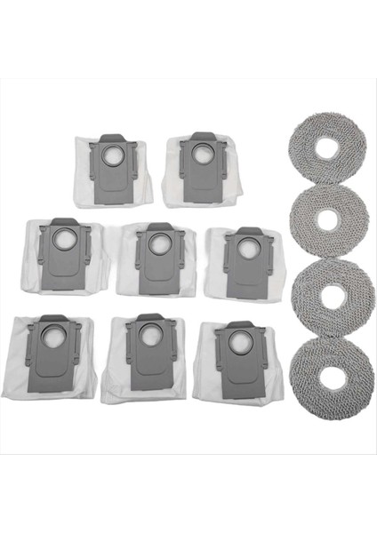 Roborock Qv 35A / Qr 798 / Qr 598 Elektrikli Süpürge Robotu Süpürgesi Yedekleri Için Yedek Paspas Bezi Toz Torbaları (Yurt Dışından) fiyatları