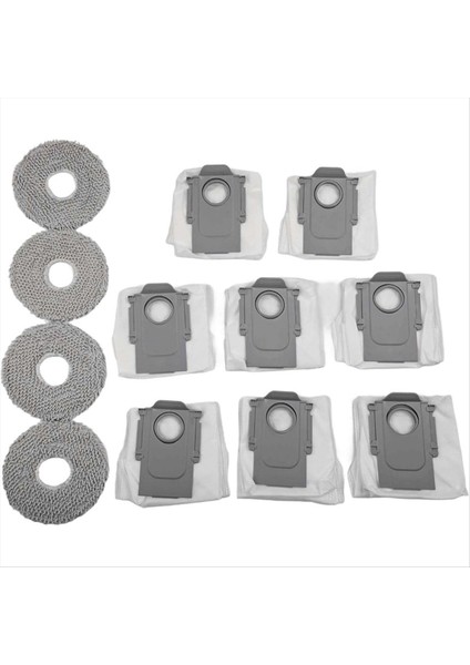 Roborock Qv 35A / Qr 798 / Qr 598 Elektrikli Süpürge Robotu Süpürgesi Yedekleri Için Yedek Paspas Bezi Toz Torbaları (Yurt Dışından) modelleri