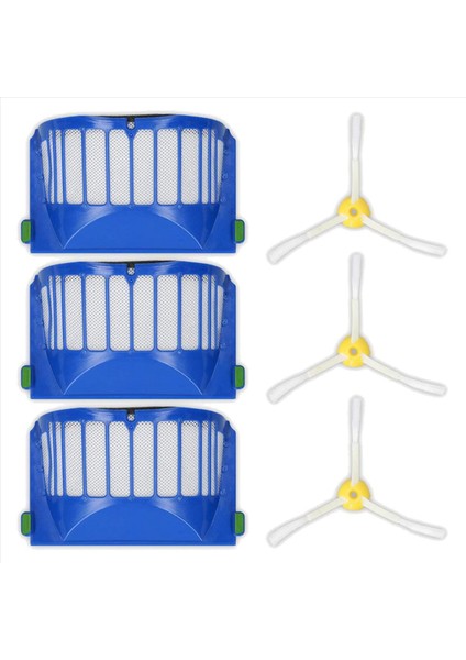 6x Yedek Filtreler Kiti Irobot Roomba 600 Serisi 620 630 650 660 670 690 Robotik Elektrikli Süpürge Için Uygun (Yurt Dışından) indirimleri