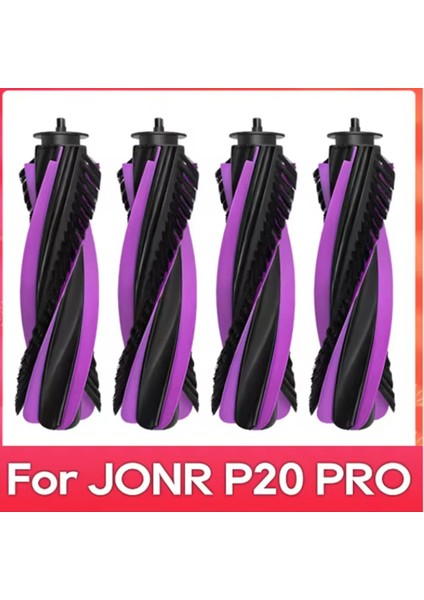 Jonr P20 Pro Için 4 Adet Ana Fırça Ana Fırça Yedek Parçalar Elektrikli Süpürge Yedek Yedek Kiti (Yurt Dışından) fiyatları
