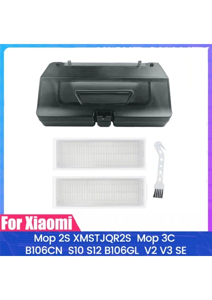 2x 2 In 1 Su Deposu Toz Kutusu Xiaomi Paspas 2 S XMSTJQR2S Paspas 3c B106CN S10 S12 B106GL V2 V3 Se Elektrikli Süpürge Parçaları (Yurt Dışından) fiyatları