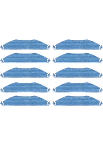 Lefan M2/PLUS/M2S Pro Için Paspas Bezi Yedek Parçalar Elektrikli Süpürge Parçaları Yıkanabilir Paspas Pedleri 10 Adet (Yurt Dışından)