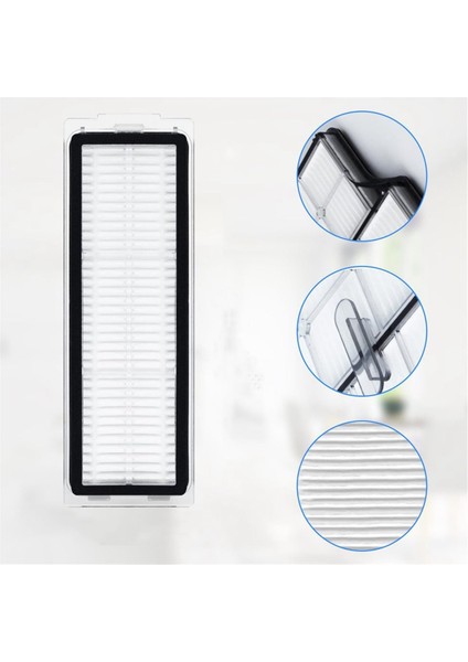 Xiaomi Robot Vakum X20 Max / D109GL / Mijia M30 Vakum Aksesuarları Ana Yan Fırça Hepa Filtre Paspas Bezi Toz Torbası (Yurt Dışından) indirimleri