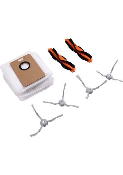 Rulo Fırça Ana Fırça Yan Fırçalar Tp-Link Tapo RV30 MAX/RV30 PLUS/RV20 Max Plus Robot Süpürge Için Toz Torbası Seti (Yurt Dışından) fiyatları