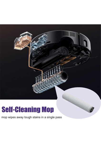 15 Adet Ana Fırça Paspas Rulosu Toz Torbaları Yan Fırça Hepa Filtre Dreame Mova Z60 Ultra Robotlu Süpürge Parçaları (Yurt Dışından) indirimleri