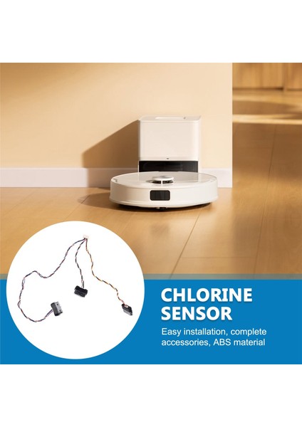 Sağ ve Sol Uçurum Montaj Parçaları Uçurum Sensörü Aksesuarları Roborock Q10 S5/Q10 S5+/Q10 X5 Robotlu Süpürge (Yurt Dışından) fırsatları