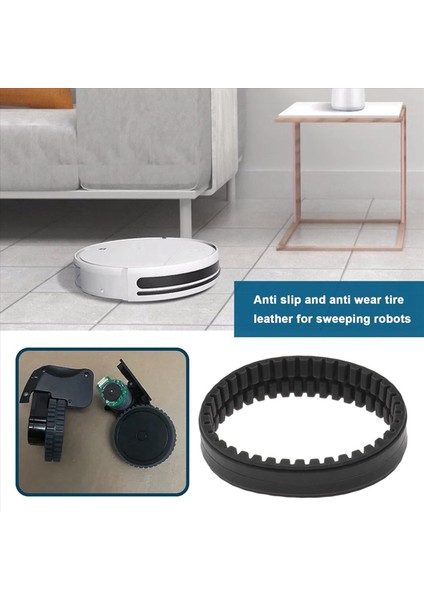 Eufy Robovac 11S/ 11S Max/ 15T/ 30/ 30C/ 15C/ 15C Max Aşınma Önleyici Lastik Kaplamaları Için 6x Kaymaz Tekerlek Lastikleri Cilt Değiştirme (Yurt Dışından) fırsatları