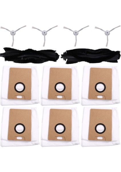 Tp-Link Tapo RV30 PLUS/RV20 Max Robot Süpürge Yan Fırça Toz Torbası Ana Fırça Temizleme Aksesuarı Kiti (Yurt Dışından)