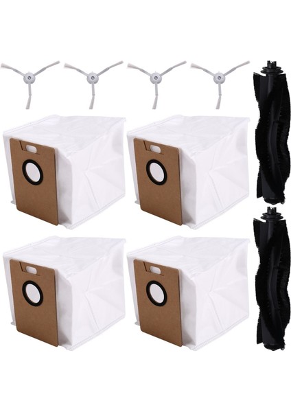 Tp-Link Tapo RV30 PLUS/RV20 Max Robot Süpürge Yan Fırça Toz Torbası Ana Fırça Temizleme Aksesuarı Kiti (Yurt Dışından) modelleri