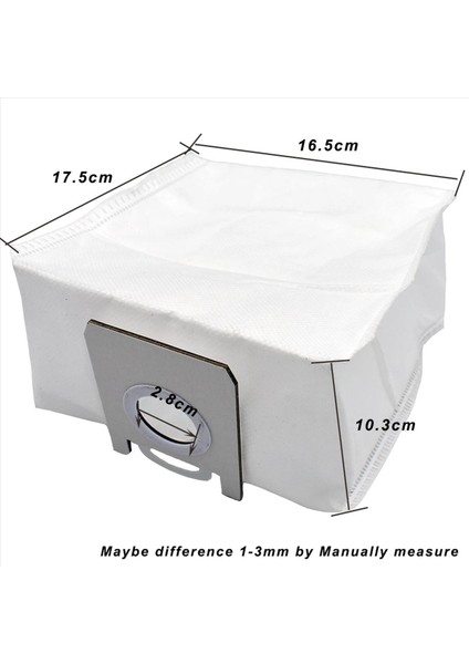 16 Paket Toz Torbası Değiştirme Xiaomi Roidmi Robot Süpürme Eve Artı Elektrikli Süpürge Yenileme Yedek Parça Aksesuarı (Yurt Dışından) indirimleri