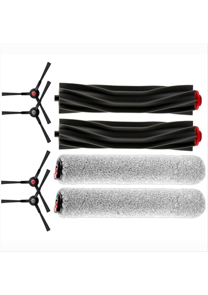 8 Adet Eufy Omni S1 Pro Robotlu Süpürge Aksesuarları Yedek Parçalar Ana Fırça Yan Fırça Paspas (Yurt Dışından) fiyatları