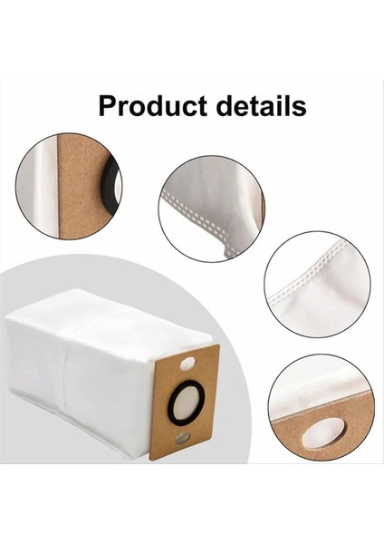 Ilıfe V9 Pro / G9 Pro / A12 Pro / A30 Pro Robotlu Süpürge Için 9 Adet Yedek Toz Torbası Aksesuarları (Yurt Dışından) indirimleri