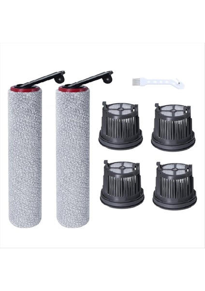 Dreame H14 / H14 Pro / H14 Çift Islak ve Kuru Elektrikli Süpürge Aksesuar Seti Için Rulo Fırça Hepa Filtre (Yurt Dışından)