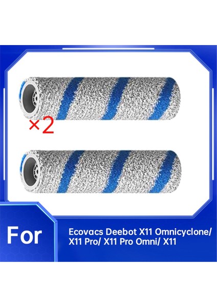 Ecovacs Deebot X11 OMNICYCLONE/X11 PRO/X11 Pro OMNI/X11 Elektrikli Süpürge Için 2 Adet Davul (Yurt Dışından) fiyatları