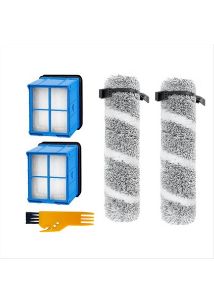 Bissell 3930F/3933/V2/39999Z Crosswave Omniforce Edge Zemin Scrubber Yedek Parçalar Ana Fırça ve Filtre Seti (Yurt Dışından)