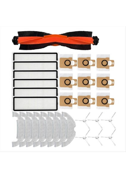 Xiaomi Robot Vakum Için X10 Yedek Yedek Parçalar Ana Yan Fırça Hepa Filtre Mop Bez Toz Çanta Aksesuarları (Yurt Dışından) fiyatları