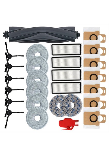 Dreame L30 ULTRA/L20 Ultra Elektrikli Süpürge Parçaları Için Yedek Parçalar Ana Yan Fırça Hepa Filtreler Paspas Pedleri Toz Torbaları (Yurt Dışından) fiyatları