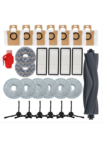 Dreame L30 ULTRA/L20 Ultra Elektrikli Süpürge Parçaları Için Yedek Parçalar Ana Yan Fırça Hepa Filtreler Paspas Pedleri Toz Torbaları (Yurt Dışından) modelleri