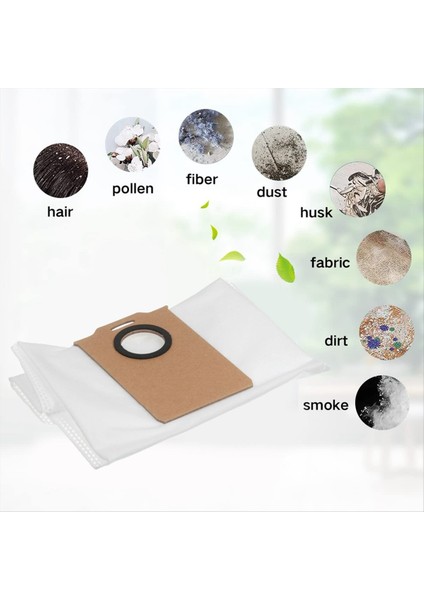 Monsga Ms1 Max/ultenic T10 Lite/liectroux M70 Pro/bpmıo B15 Plus/lubluelu L15 Plus Vakum Parçaları Toz Torbası 10 Adet (Yurt Dışından) indirimleri