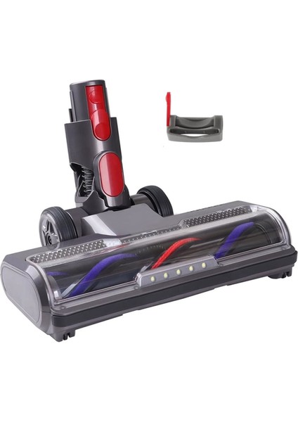 Dyson V7 V8 V10 V11 V15 Için Yedek Fırça Kafaları Far ile Elektrikli Süpürge Zemin Kafa Elektrikli Süpürge Zemin Memesi (Yurt Dışından)