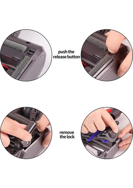 Dyson V7 V8 V10 V11 V15 Için Yedek Fırça Kafaları Far ile Elektrikli Süpürge Zemin Kafa Elektrikli Süpürge Zemin Memesi (Yurt Dışından) indirimleri