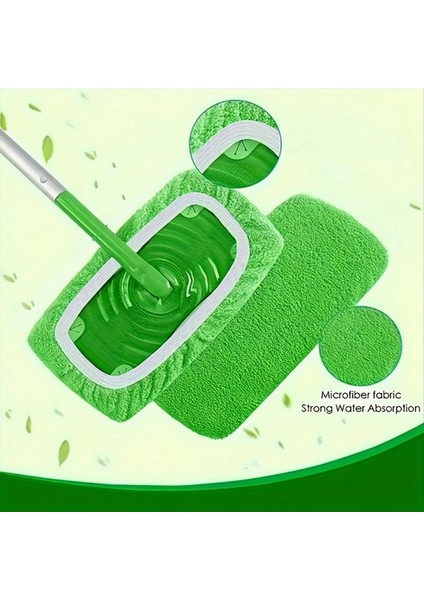 18 Adet Paspas Pedleri Dolum Swiffer Süpürgesi Paspas-Kuru Süpürme Bezleri ve Islak Paspas Bezleri Ev Temizliği Için Yıkanabilir (Yurt Dışından) modelleri